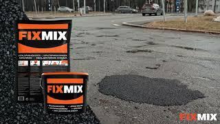 Fixmix asfaltinpaikkausmassa 20kg säkki