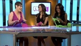 Liat Gat on  Life, Love, Shopping (National Show) - How Knitting Can Save Your Life