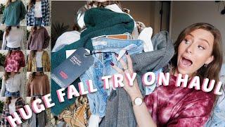 *HUGE* FALL TRY ON CLOTHING HAUL (2020) | american eagle, urban outfitters, + more!