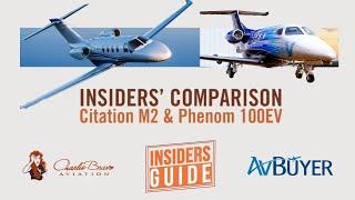 Citation M2 VS Phenom 100EV: The Insiders' Guide Aircraft Comparison