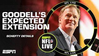 Adam Schefter: Roger Goodell expected to finalize multi-year extension | NFL Live