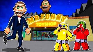 Escape MR FUNNY'S TOYSHOP Obby in ROBLOX