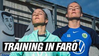 Trainingsauftakt der Wölfinnen in Faro 