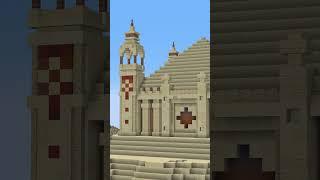 I built a new DESERT TEMPLE for Minecraft