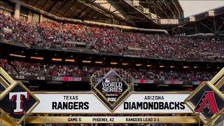 Texas Rangers at Arizona Diamondbacks, 2023 World Series Game 5, November 1, 2023