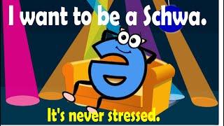 I want to be a Schwa, It's Never Stressed (Animated Version) #schwa