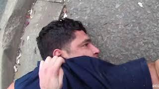 Police body-cam footage: Jail for drug dealer who attacked police officer