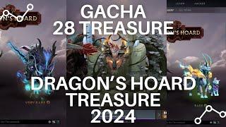 GACHA OPENING 24 DRAGON'S HOARD TREASURE 2024! APAKAH BISA SEHOKI ITU?