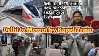 delhi meerut rrts | delhi to meerut rapid rail journey | RRTS delhi meerut train journey #rrtsupdate