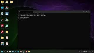 1. Open the Command Line Interface for Windows Management