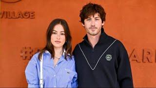 Logan Lerman & Fiancée Ana Corrigan Couple Up for French Open 2024... #glitzeurope