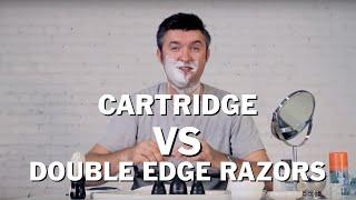 Disposable Cartridge Shave Vs. Double Edge Safety Razor Review