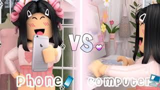 TOWER OF HELL Phone VS Computer GAMEPLAY | ROBLOX | Kairu Yunisu