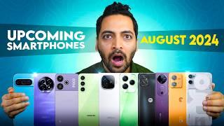 Top 10+ Upcoming Smartphones Launching In AUGUST 2024 !