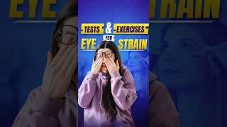 Test and Treatment for Eye Strain