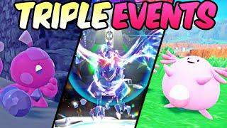 New TRIPLE EVENTS in Pokemon Scarlet Violet