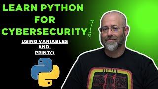 Learn Python: Ep.1 - Printing to the Screen and Using Variables