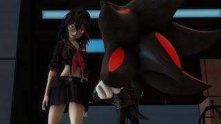 Shadow talks to Ryuko Matoi