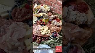 PARTY TIME… Charcuterie Spread and Pizza Truck