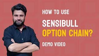 How to use Advanced Option Chain | Sensibull Demo Video