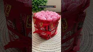 DIY chocolate bouquet for your love ones | easy gift ideas #diy #crafts #giftideas #handmade # gift