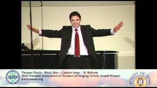 2010 NATSAA Winner, Thomas Florio : Black Max - Cabaret Songs - Bolcom