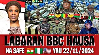 BBC Hausa Labaran Duniya na Safe Yau /22/11/2024