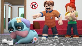 The Poor Dog | ROBLOX Brookhaven RP | ROBLOX Animation | Roblox Knight