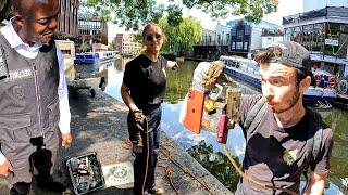 The Best magnet fishing spot in Europe: Jackpot in Camden Street