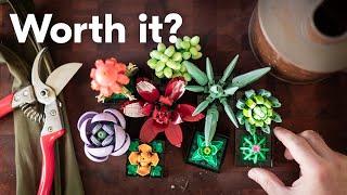 LEGO Succulents 10309 REVIEW – Best of the Botanical Collection?