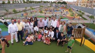 Inauguración del Parque de la Infancia de Vícar