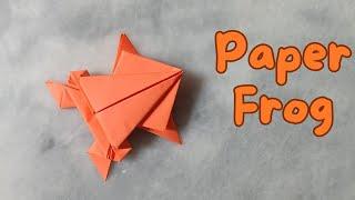 Paper Frog  | Easy DIY Origami Frog Tutorial | Fun Crafts for Kids