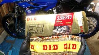 How to cut and install a Dirt Bike Chain - D.I.D. ERT3 Gold Motocross Racing Chain