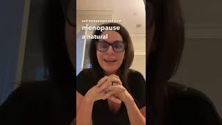 There are things that we can do in the menopause transition that can help  You don't need to suffer!
