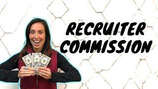 How much commission should a recruiter make?