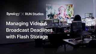 RUN Studios collaborates remotely for video production using all-flash servers from Synology