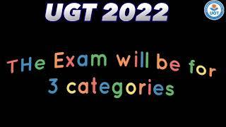 UGT-2022 Exam Announcement