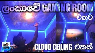 Gaming Room DIY Cloud Celling Setup | Talk with SUPPA