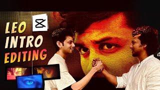 LEO  Vijay Intro Editing Capcut  | Leo Movie Tittle Card edit Tamil - Sk Editz Tamil