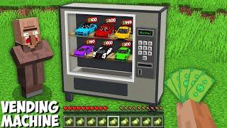 I found SECRET VENDING MACHINE WITH RARES CARS in Minecraft ! BOUGHT A SUPER CAR !