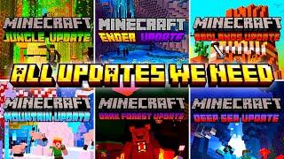 All Updates We Need In Minecraft [Part 1]