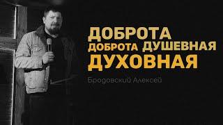 Доброта душевная, доброта духовная - Алексей Бродовский