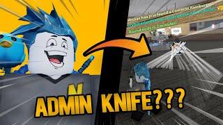 Getting ADMIN KNIFE In Roblox KAT!!