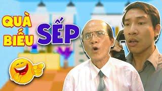 Hài Quang Thắng - Phạm Bằng | QUÀ BIẾU SẾP | Gặp nhau cuối tuần VTV | Hài VTV