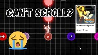 HOW TO SCROLL SKILL TREES ╰┈ ROBLOX FIRE FORCE: REIGNITION