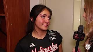 Nebraska Volleyball’s Lexi Rodriguez Emotional Response Following Semifinal Loss | Interview