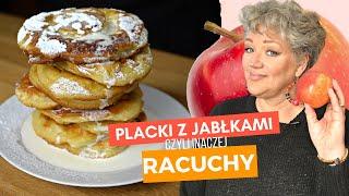 Puszyste RACUCHY Z JABŁKAMI w 10 minut 