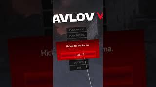 Kicked from Pavlov at the perfect time 