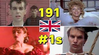 Every 1980s UK Chart Number 1 Song! (1980-1989)