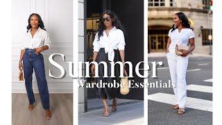 Summer Wardrobe Essentials: Essential Pieces for a Stylish 2024